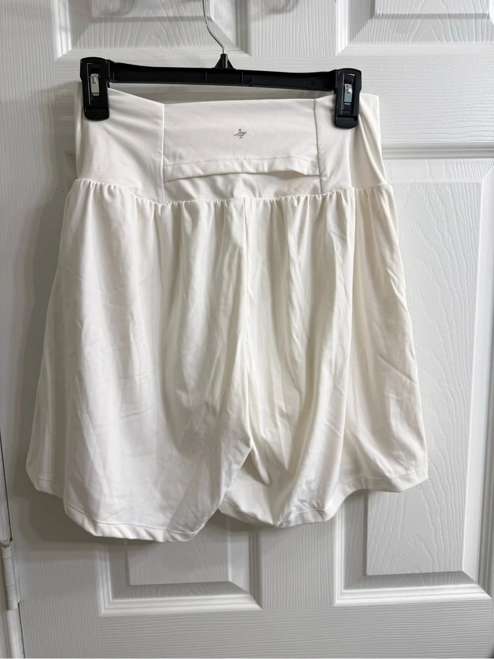 Halara White High-Waist Shorts
